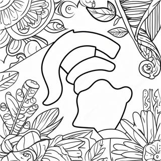 Michigan State Coloring Pages