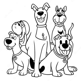 Stoner Scooby Doo Coloring Pages