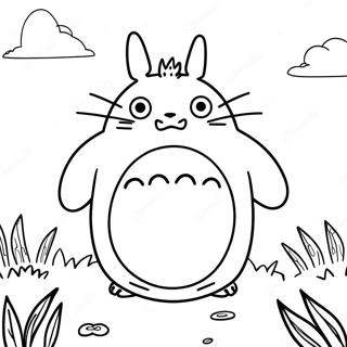 Totoro Coloring Page 3950-3144