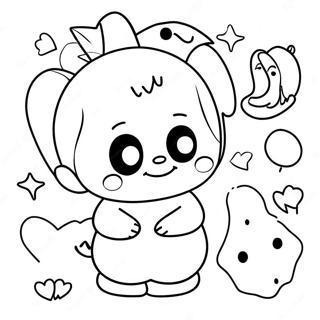 Cute Sml Characters Coloring Page 39534-31265