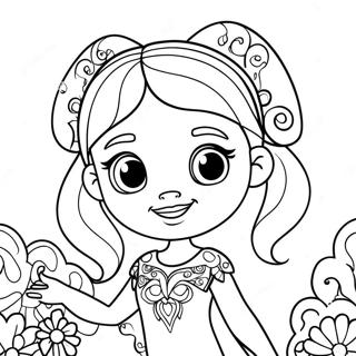 Mia And Me Coloring Pages