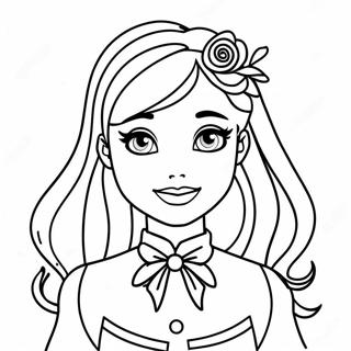 Violet Rainbow High Character Coloring Page 39583-31311