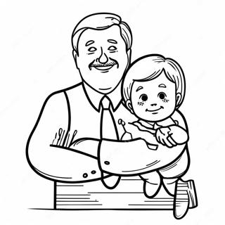 Welcome Home Daddy Coloring Page 39593-31296