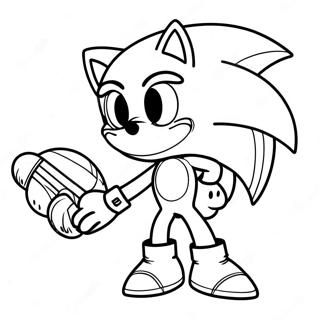 Sonic Boom Coloring Pages