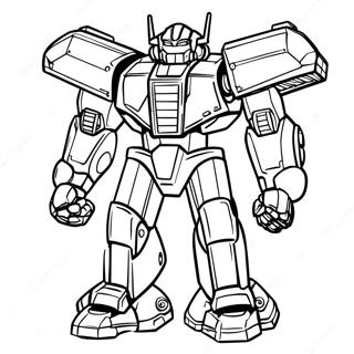 Mecha Builders Coloring Page 39643-31338