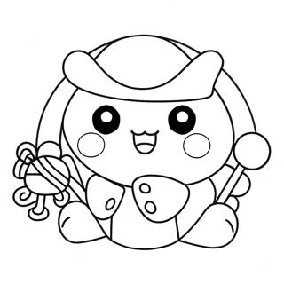 Cute Pikmi Pops With Accessories Coloring Page 39714-31399