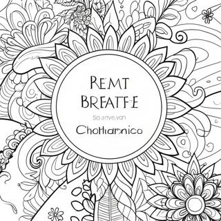 Calming Breathe Coloring Page 39764-31434