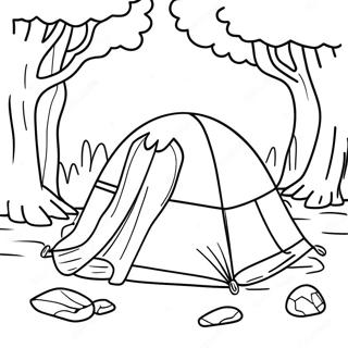 Creepy Friday The 13th Camp Crystal Lake Coloring Page 39774-31441