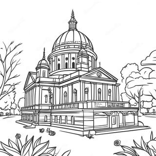 Architecture Coloring Pages