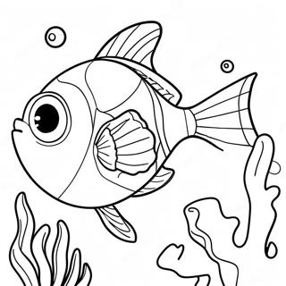 Easy Dory Coloring Page 39873-31535