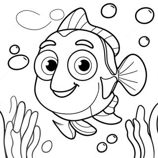 Easy Dory Coloring Page 39873-31536