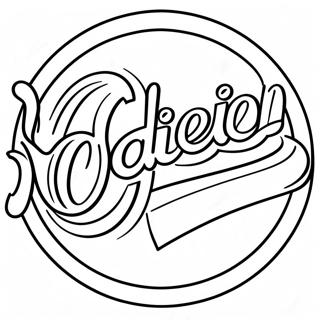 Dairy Queen Logo Coloring Page 39893-31529