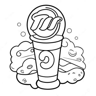 Dairy Queen Logo Coloring Page 39893-31531