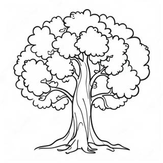 Truffula Tree Coloring Pages