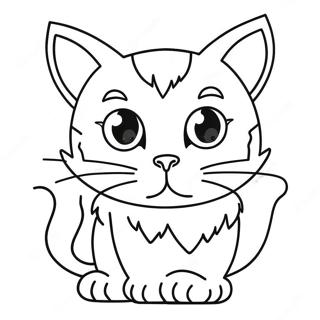 Bad Kitty Coloring Page 40043-31660