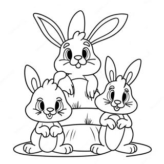 Hase Und Freunde Kleine Toons Ausmalbild 40064-31671