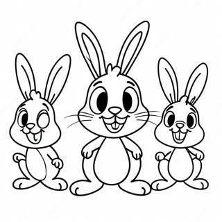 Hase Und Freunde Kleine Toons Ausmalbild 40064-31672