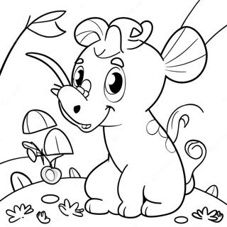 Fun Plr Animals Coloring Page 40084-31685