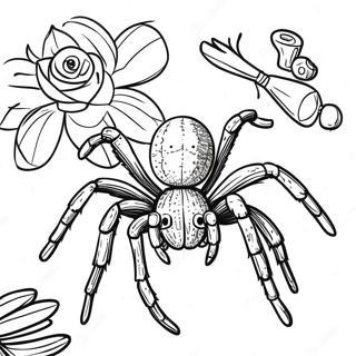 Tarantula Coloring Page 40103-31696