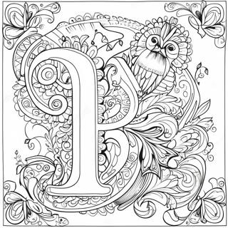 Russian Alphabet Coloring Page 40123-31724