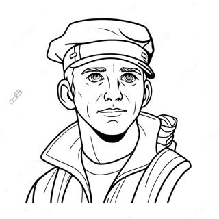 Adventurous Movie Character Coloring Page 40144-31733