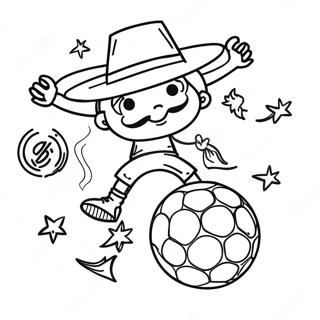 Mexico Soccer Coloring Page 40153-31741