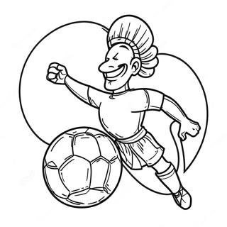 Mexico Soccer Coloring Page 40153-31742