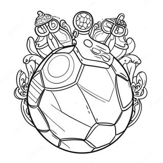 Mexico Soccer Coloring Page 40153-31743