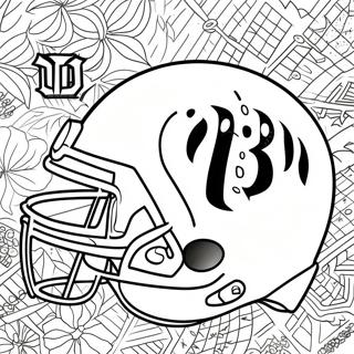 Cincinnati Bengals Logo Coloring Pages