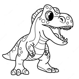 T-Rex Ausmalbild 40193-31771