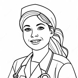 Nurse For Adults Coloring Pages