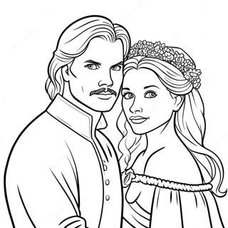 Princess Bride Coloring Page 40233-31824