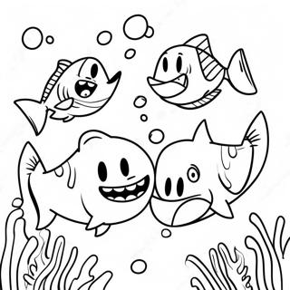 Zig And Sharko Coloring Pages