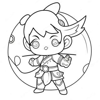 Genshin Coloring Pages