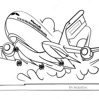 Airbus Coloring Pages