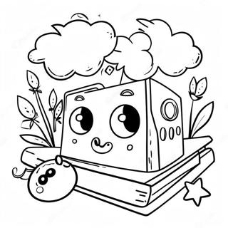 Rectangle Coloring Page For Kids 40363-31903