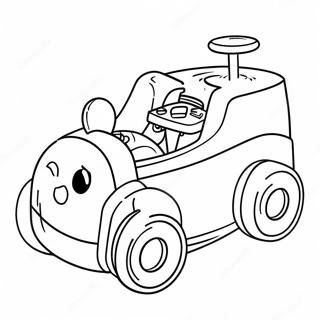 Colorful Push And Pull Toy Coloring Page 40384-31910