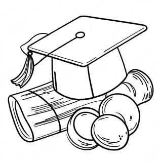 Preschool Graduation Coloring Pages