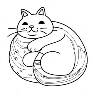 Catnap Coloring Page 4040-3212