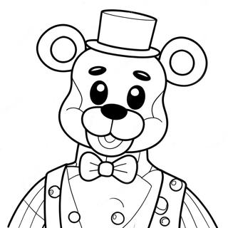 Funtime Freddy Ausmalbild 40423-31947