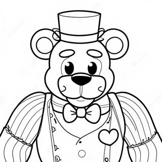 Funtime Freddy Ausmalbild 40423-31948