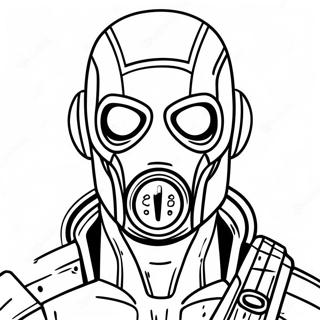 Borderlands Character Coloring Page 40453-31967