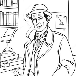 Sherlock Holmes Coloring Pages