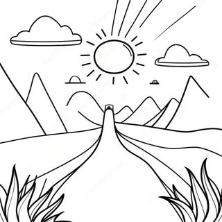 Colorful Journey Of Healing Coloring Page 4051-3233