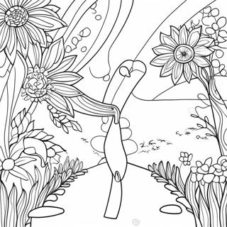 Colorful Journey Of Healing Coloring Page 4051-3234