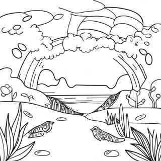 Colorful Journey Of Healing Coloring Page 4051-3236