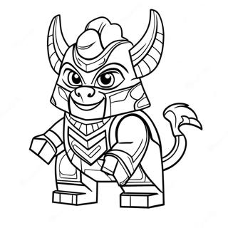 Lego Chima Coloring Page 40553-32074