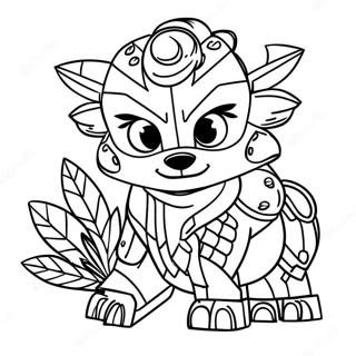 Lego Chima Coloring Page 40553-32075