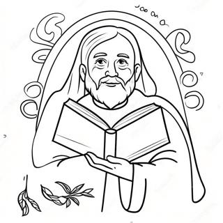 Spanish Bible Coloring Page 40563-32070