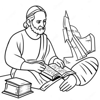 Spanish Bible Coloring Page 40563-32072